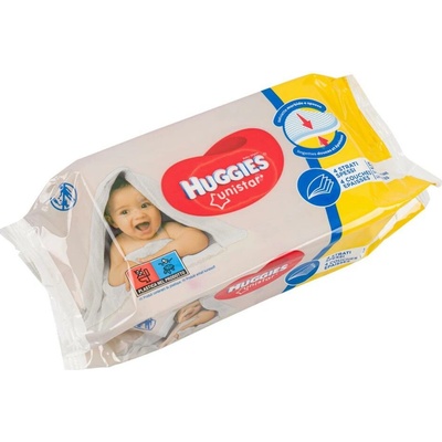 Huggies Unistar vlhčené utierky 56 ks