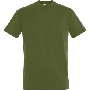 SOL'S imperial / Мъжка тениска от плътен памук - тъмно каки xl (25150007204)