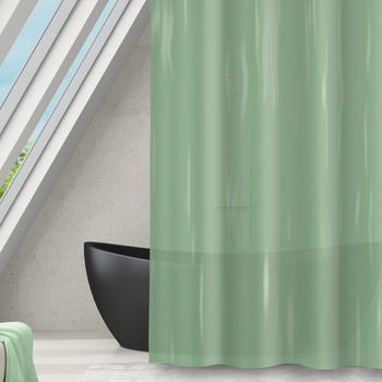 MSV ЗАВЕСА ЗА БАНЯ peva romana 180х180 МЕНТА (149575)