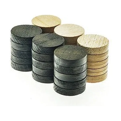 Table Games Дървени пулове за табла "Manopolous" - 36мм (PX1)