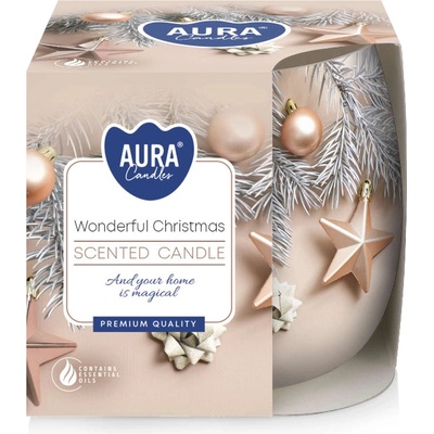 Aura candles Wonderful Christmas 100 g