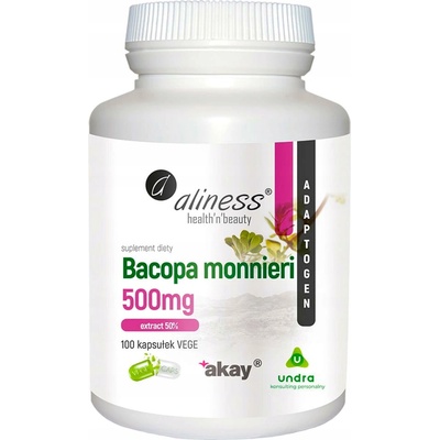 Aliness Bacopa Monnieri 500 mg 100 veg. kapsúl