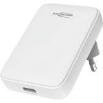 ANSMANN зарядно за мрежа, usb зарядно, usb-c, 30 w, pd130, плосък дизайн (1001-0173)