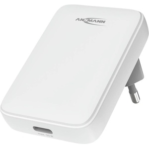 ANSMANN зарядно за мрежа, usb зарядно, usb-c, 30 w, pd130, плосък дизайн (1001-0173)
