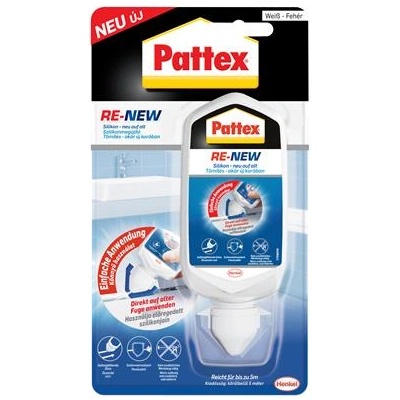 Henkel Силиконово средство за подновяване, 80 ml, HENKEL "Pattex Re-New", бял 2760640 (2760640)