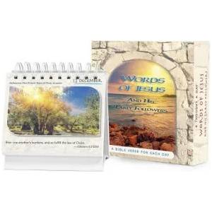 Cascade pub Words of Jesus and His Early Followers: A 365 Day Perpetual Calendar / Daily Desktop Quotebook | Catherine Martinsson, Nicoletta Antonia