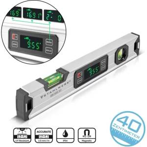 STAHLWERK Ръчен дигитален нивелир stahlwerk dw-400 st/ 40 см (4828)