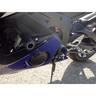 Padací chrániče (horní, přední) - Yamaha YZF-R6 '03-'05, černé