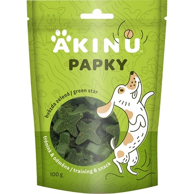 Akinu PAPKY Hvězda zelená 100 g