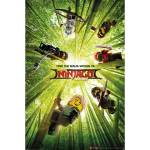 LEGO Макси постер Lego - Ninjago, 6 нинджи, Зелен (PP34257)