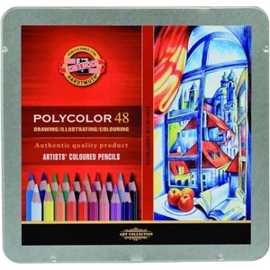 KOH-I-NOOR Polycolor Artist's Coloured Pencils Комплект цветни моливи Цветен 48 бр (3826048001PL)