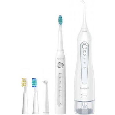 Fairywill Sonic toothbrush with tip set and water fosser FW-507+