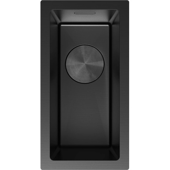 Mexen Trixo стоманена мивка с 1 корито 230 x 440 mm, черна - 6411221000-70 (6411221000-70)