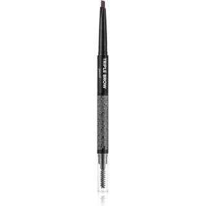 Flormar Triple Brow Pencil молив за вежди 3 в 1 цвят 002 Auburn 0.75 гр