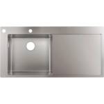 Hansgrohe - Вградена мивка S718-F450, неръждаема стомана 43332800 (43332800) Мивка за вграждане