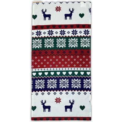 INTERMEDIC SK Vianočný obrus Christmas Time blue/green 40x80 cm