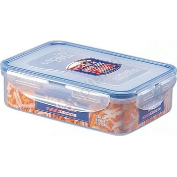 UTC Кутия за храна lock 0, 5 л синя/прозрачна (ut0074)