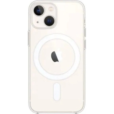 Púzdro FixPremium - Silikónové s MagSafe iPhone 13 mini, čiré