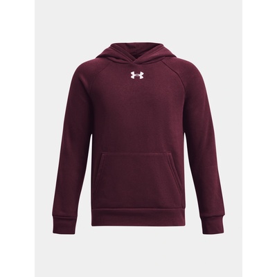 Under Armour UA Rival Fleece Hoodie červená