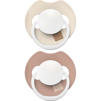 LOVI Силиконови залъгалки Lovi - Prime, Ivory 6-18 m, 2 брoя (34/437)