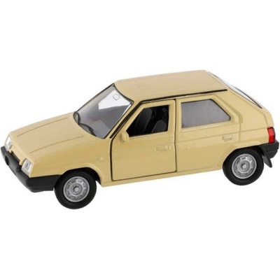 Welly Auto Škoda 100 kov plast 11cm na voľný chod v krabičke 15x7x7cm výber 4 farby 1:34
