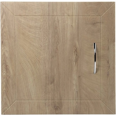 Aqualine Dvierka do stupačiek 60x60cm, dub Platin DS125