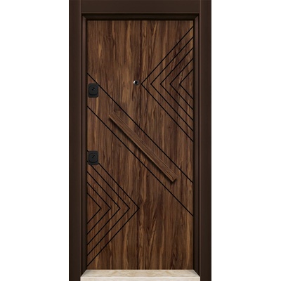 Starsteeldoor Блиндирана врата a-o-05 Африка орех (цена без монтаж)