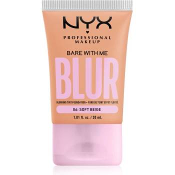 NYX Professional Makeup Bare With Me Blur Tint хидратиращ фон дьо тен цвят 06 Soft Beige 30ml