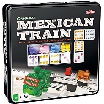 Image 1 of TACTIC Mexican Train настолна игра в метална кутия (6416739540054)