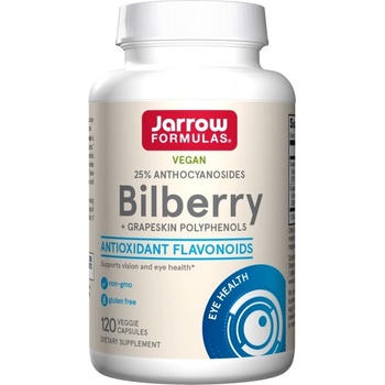 Image 1 of Jarrow Formulas Bilberry + Grapeskin Polyphenols 280 mg [120 капсули]