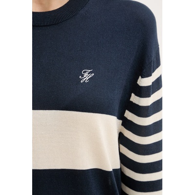 Tommy Hilfiger пуловер дамски с добавена коприна (WW0WW48501)