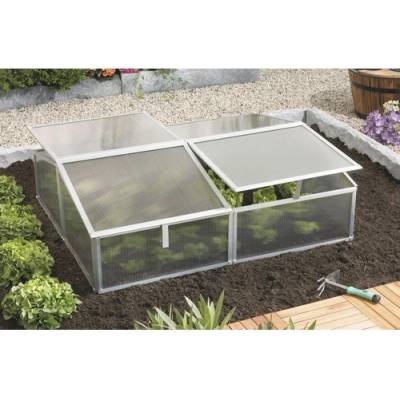 Vitavia Gaia polykarbonát 2x 120 x 100 x 26/39 cm hliník – Zboží Mobilmania