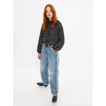 Image 1 of GAP Сатенена блуза GAP GAP | Cheren | ЖЕНИ | XXS