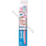 Oral-B Четка за зъби Oral-B UltraThin Pro Gum Care Extra Soft, p/n OB-0100400 - Четка за чувствителни зъби с ултра тънки влакънца (OB-0100400)
