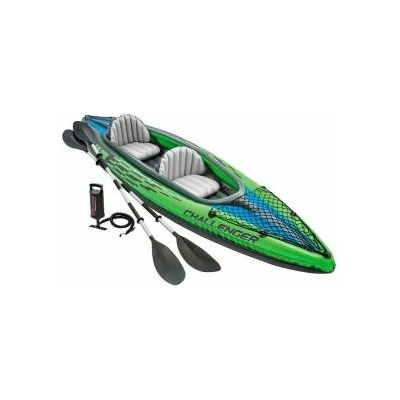 Intex Надуваемо Кану Intex Water Lounge 351 x 76 x 38 cm Зелен 2 Хора