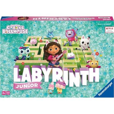 Ravensburger Настолна игра Gabby's Dollhouse: Labyrinth - Детска