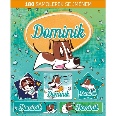 ARGUS Veselé nálepky samolepky se jménem Dominik