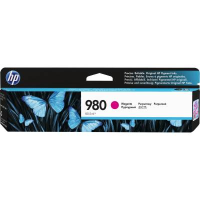 HP 980 Magenta Original Ink Cartridge (D8J08A)