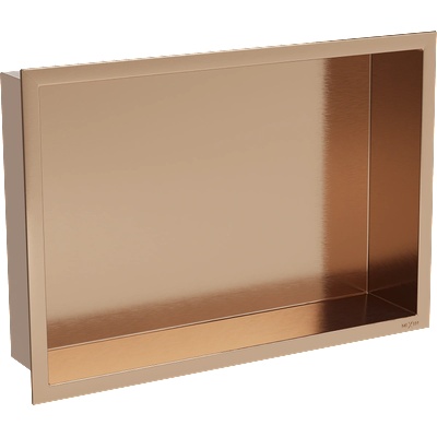 Mexen X-Wall-R ниша рафт с фланец 45 x 30 см, четкана мед - 19C0453010 (19C0453010)