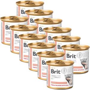 Brit Брит Ветеринарни Диети GF котка Ренал 12 x 200 г