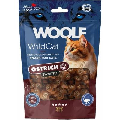 WOOLF WildCat Twisties Snack Ostrich 50 g