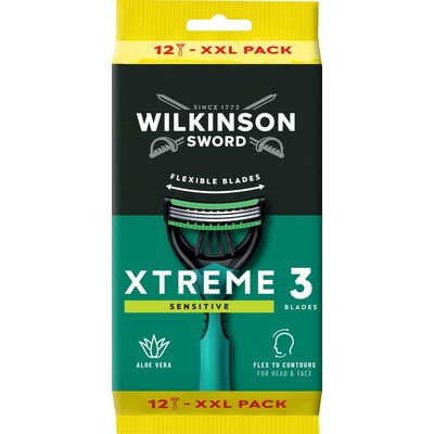 Wilkinson Sword Xtreme 3 Sensitive Comfort 12 ks – Zboží Dáma