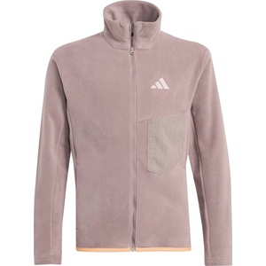 adidas Terrex Детско поларено яке adidas Terrex Kid's MT Full Zip Fleece Fleece jacket - Trace Brown - размер 128 (EU) (703-6888-0412)