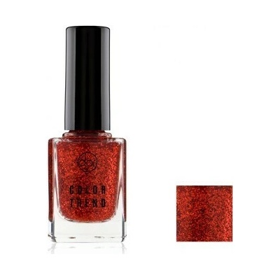 Dor Cosmetics Dor Color Trend 111 červený brokát 11 ml