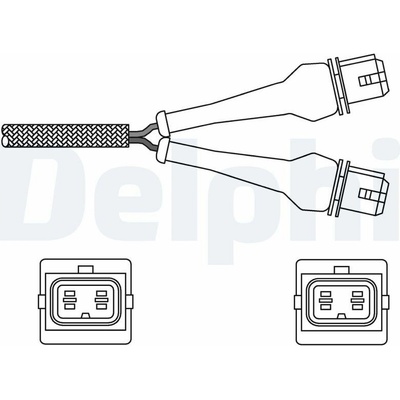 Lambda sonda DELPHI ES20244-12B1 (ES2024412B1)
