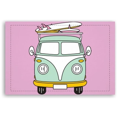 Fotoobraz 60x40 cm malý Camper Van