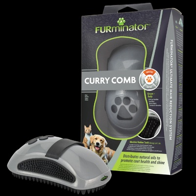 FURminator Curry COMB masážní kartáč 11 cm