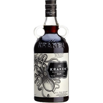 Kraken Black Spiced 47% 1 l (holá láhev)