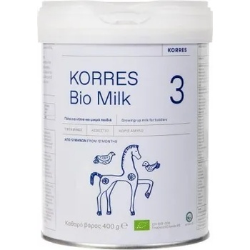 Image 1 of KORRES Сертифицирано - Био краве мляко за бебета 12+ месеца, Korres Bio Milk 3 12m+ 400gr