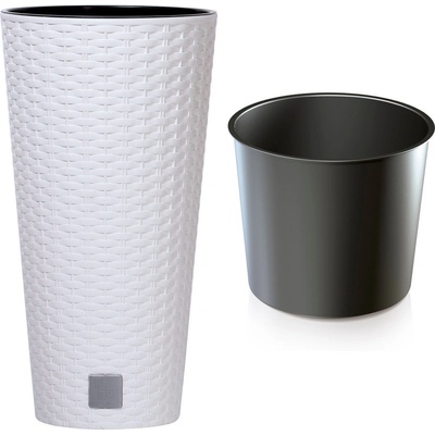 Prosperplast DRTUS300 Kvetináč Rato Tubus + vklad 30cm antracit S433